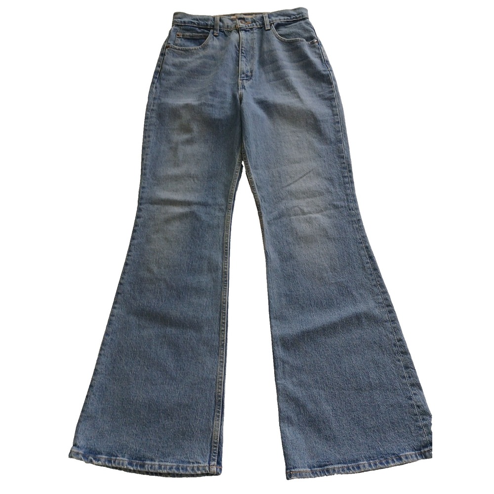 Levi's 70's High Flare Denim Jeans "Big E" Women's Size 29 X 32